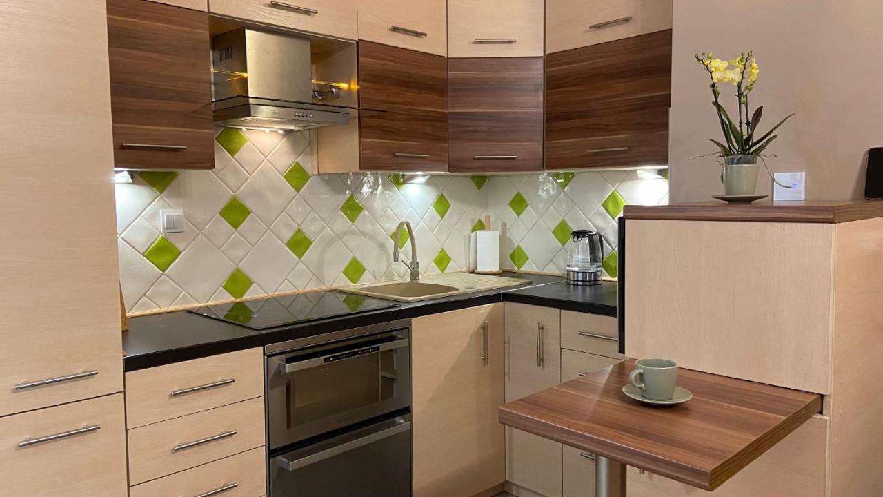 Lublinbnb - Exclusive Family Apartment ------ In The Heart Of Lublin -------------------------------- Bedroom & Living Room & Kitchen Kültér fotó