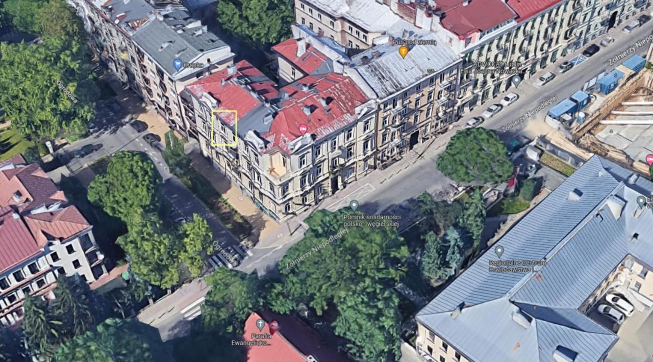 Lublinbnb - Exclusive Family Apartment ------ In The Heart Of Lublin -------------------------------- Bedroom & Living Room & Kitchen Kültér fotó